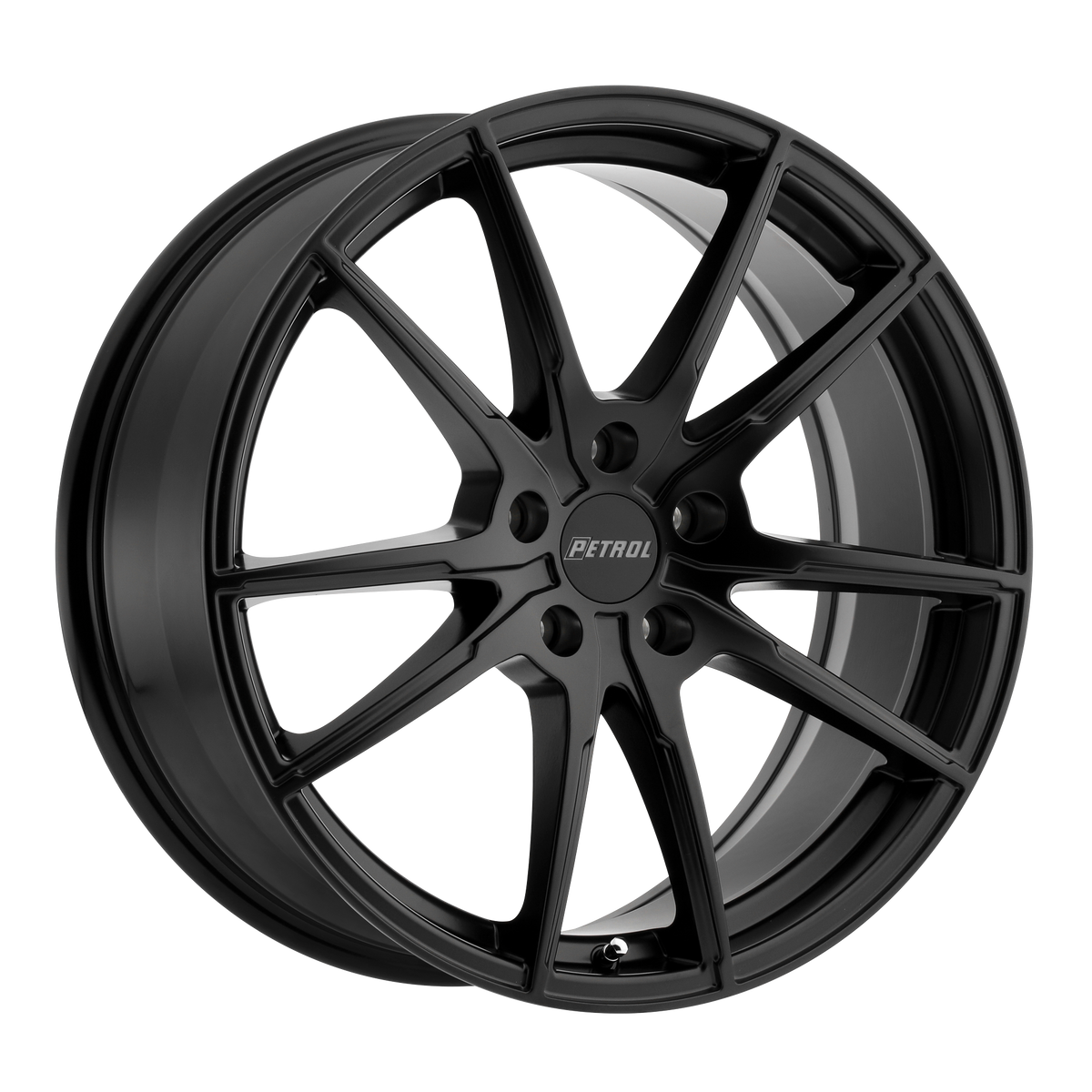 Petrol P0A – 19X8 – 5X100 – 35 mm – MATTE BLACK