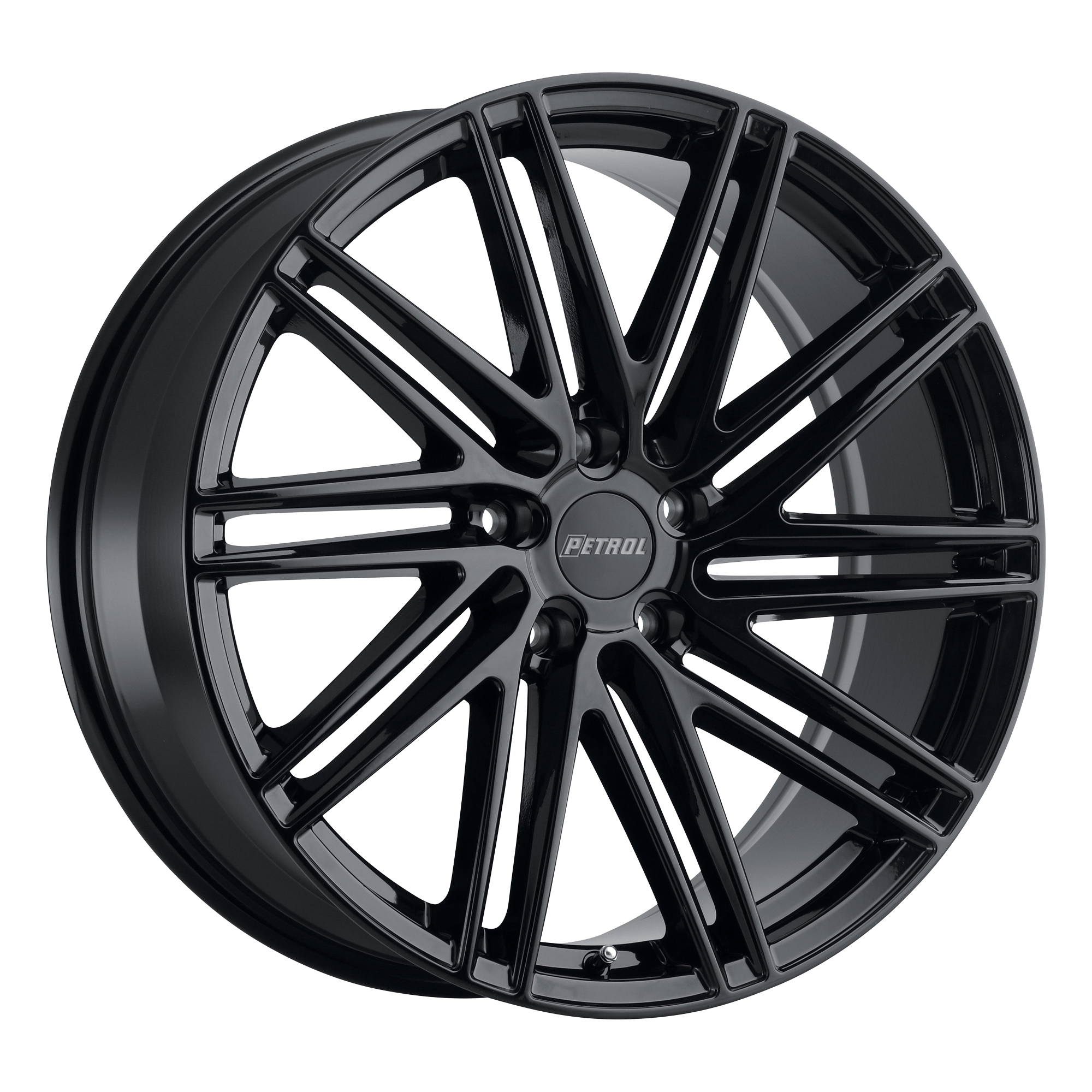 Petrol P1C – 20X8.5 – 5X108 – 40 mm – GLOSS BLACK