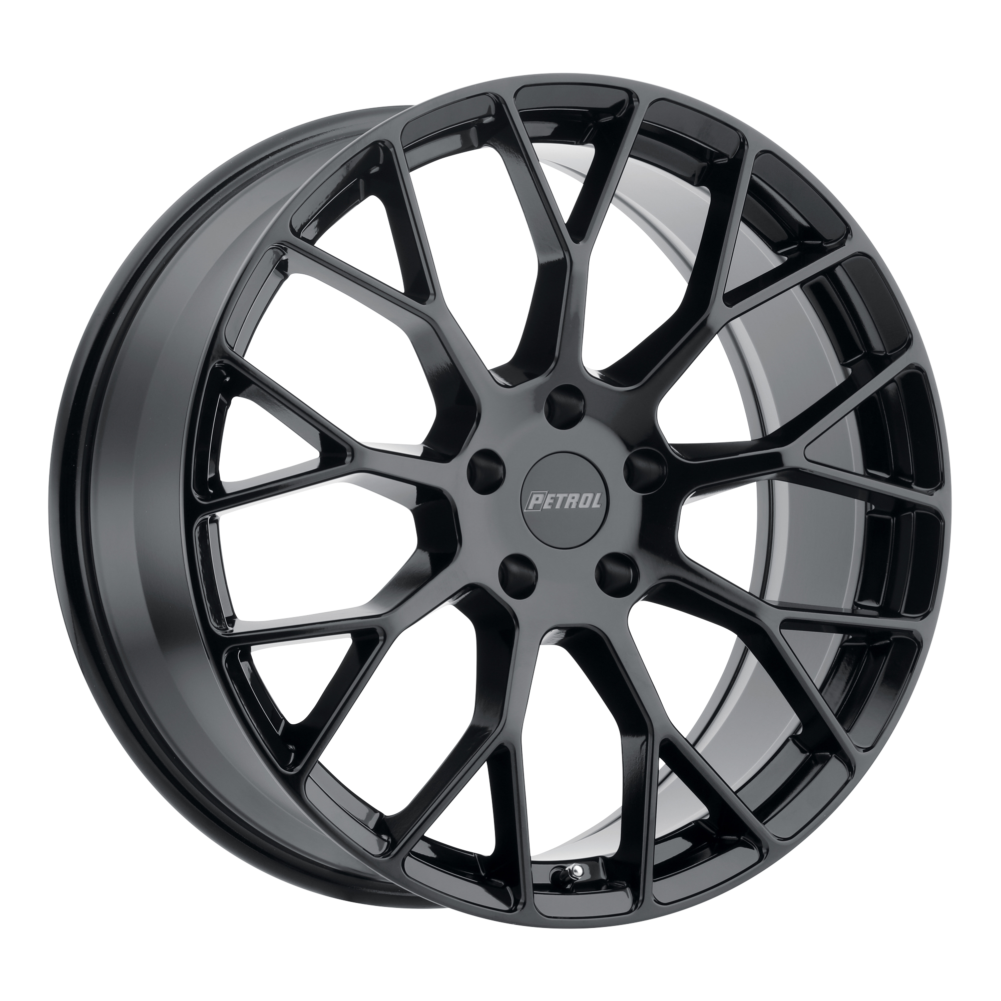 Petrol P2B – 15X7 – 4X100 – 40 mm – GLOSS BLACK