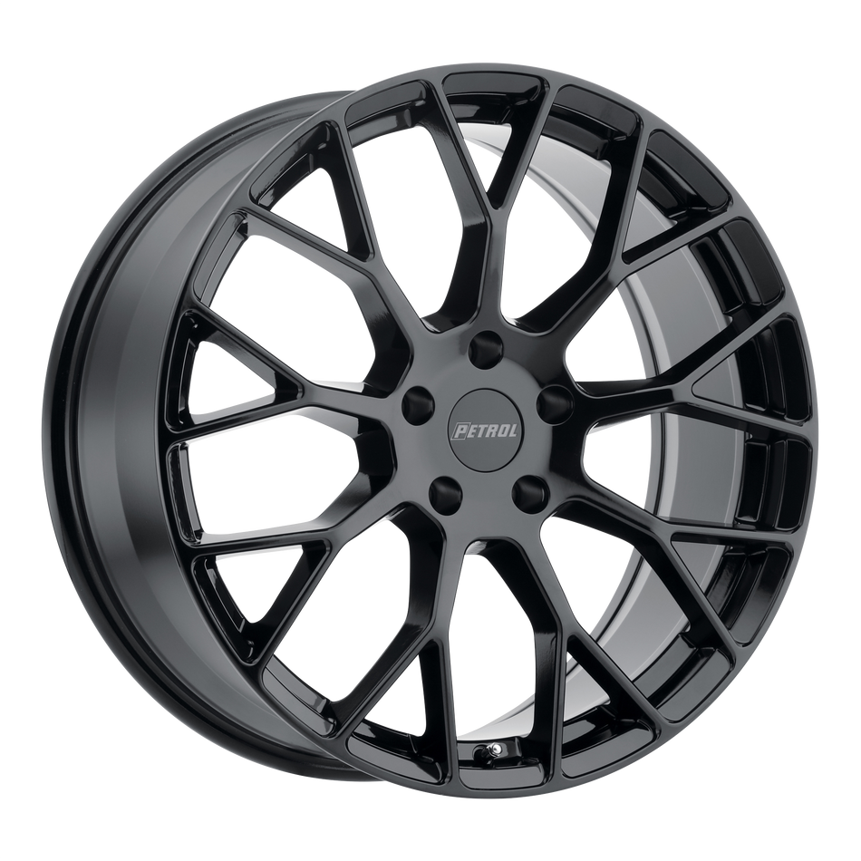 Petrol P2B – 20X8.5 – 5X112 – 40 mm – GLOSS BLACK