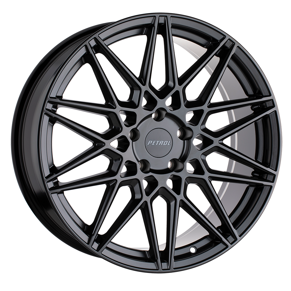 Petrol P3C – 18X8 – 5X120 – 35 mm – SEMI GLOSS BLACK