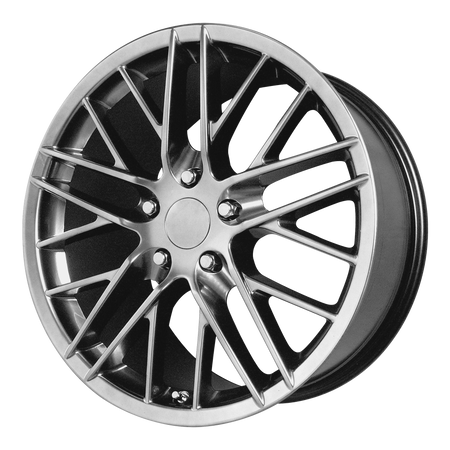 Performance Replicas PR121 – 18X9.5 – 5X120.65 – 56 mm – HYPER SILVER DARK