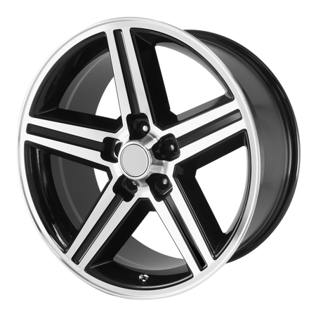 Performance Replicas PR148 – 20X8 – 5X120.65 – 0 mm – GLOSS BLACK MACHINED