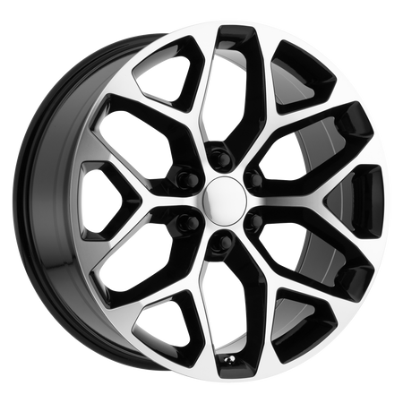 Performance Replicas PR176 – 20X9 – 6X139.7 – 24 mm – GLOSS BLACK MACHINED