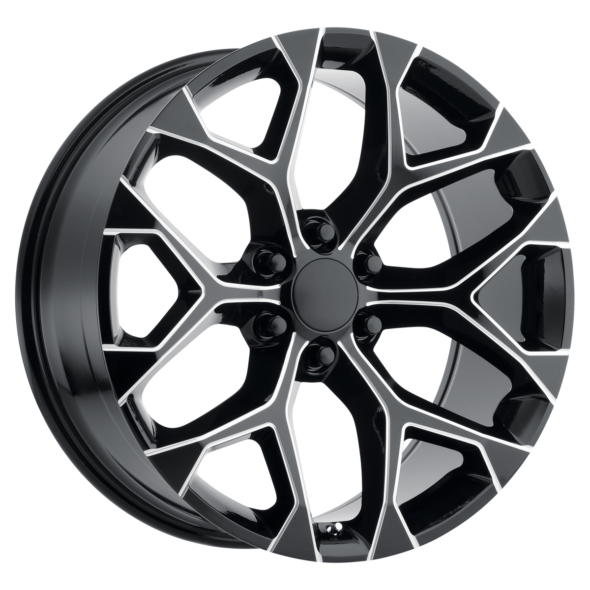 Performance Replicas PR176 – 26X10 – 6X139.7 – 24 mm – GLOSS BLACK MILLED