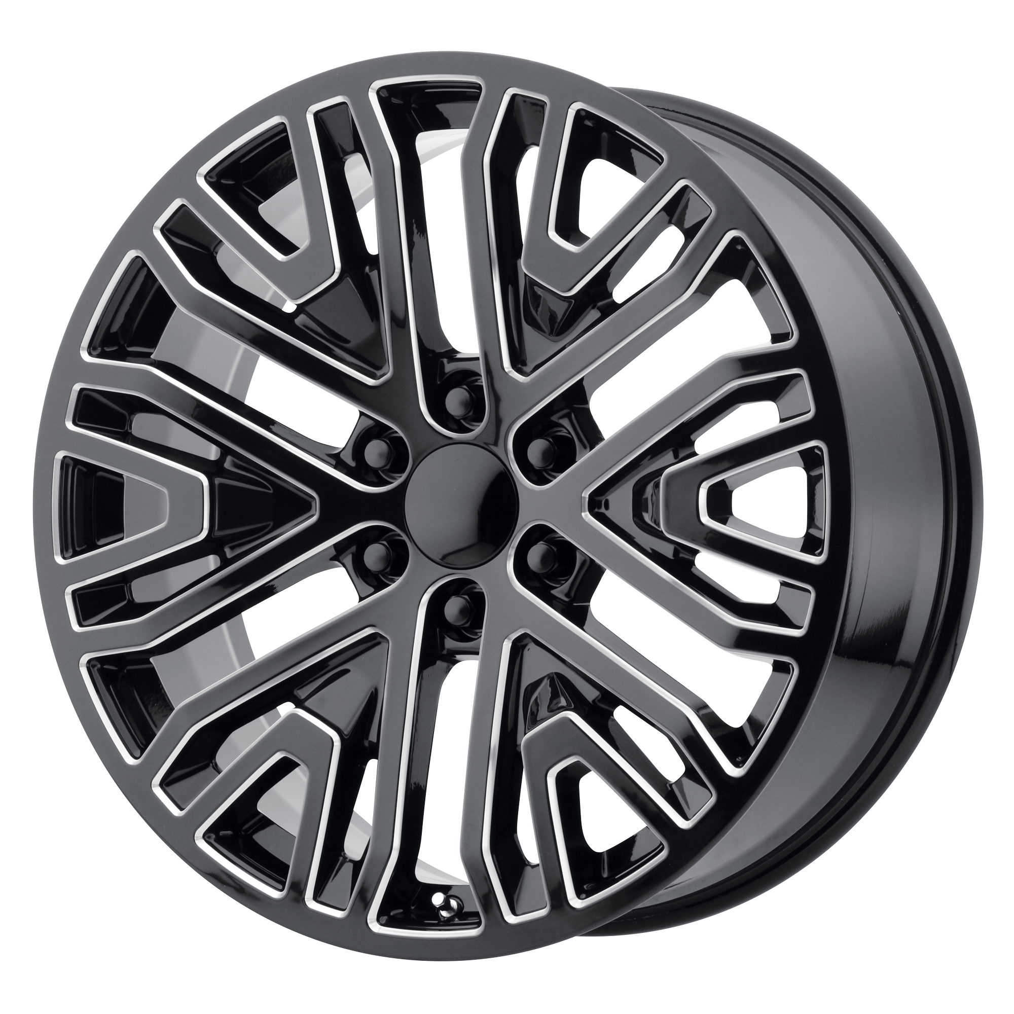 Performance Replicas PR197 – 20X9 – 6X139.7 – 24 mm – GLOSS BLACK MILLED