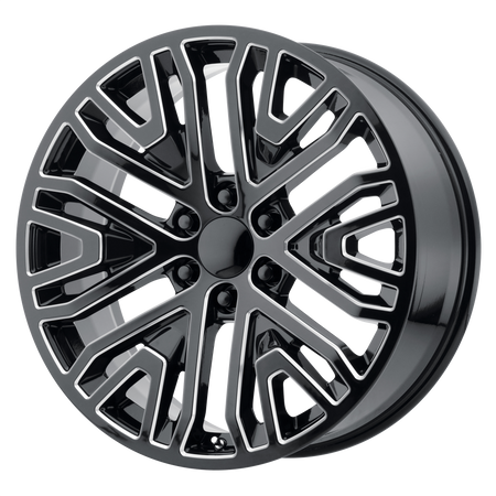 Performance Replicas PR197 – 20X9 – 6X139.7 – 24 mm – GLOSS BLACK MILLED