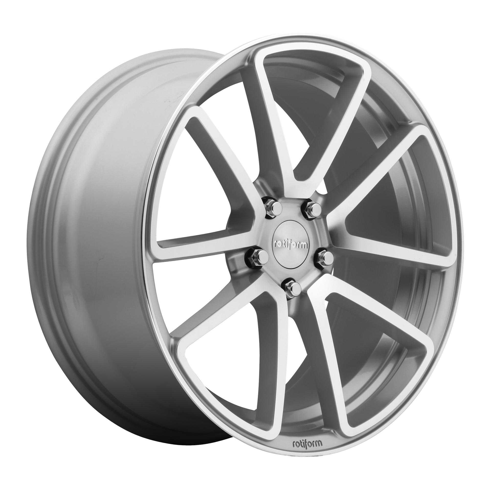Rotiform R120 SPF – 18X8.5 – 5X112 – 45 mm – GLOSS SILVER MACHINED