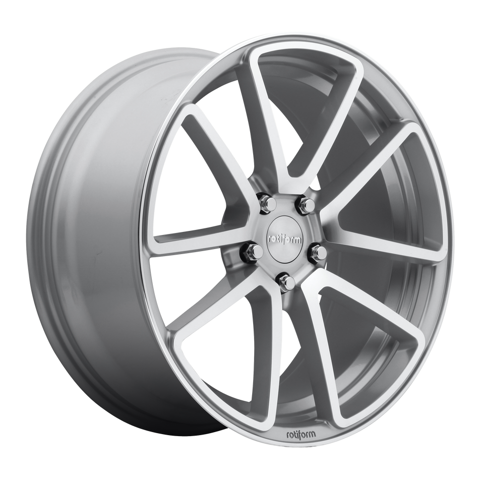 Rotiform R120 SPF – 18X8.5 – 5X112 – 45 mm – GLOSS SILVER MACHINED