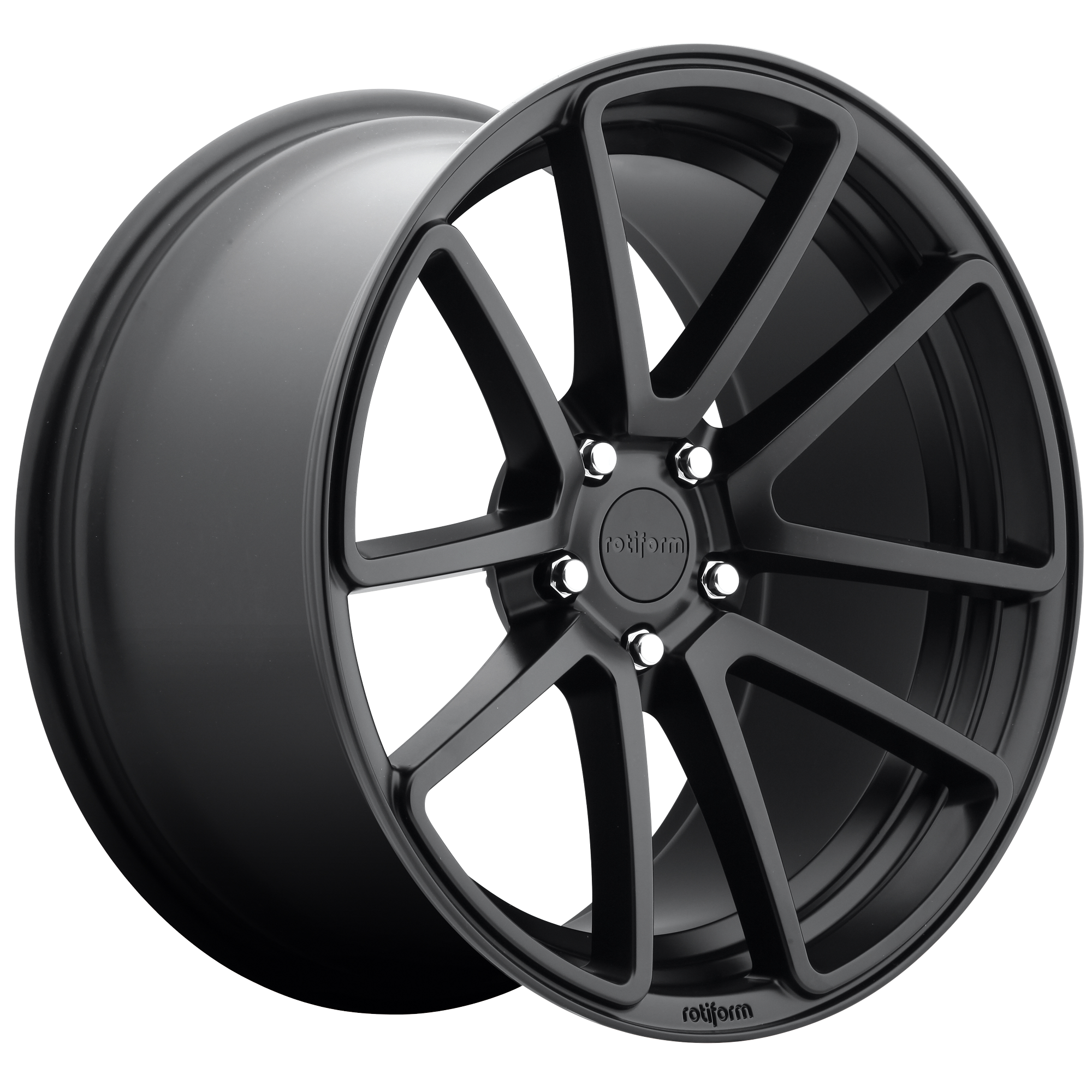 Rotiform R122 SPF – 18X8.5 – 5X112 – 35 mm – MATTE BLACK