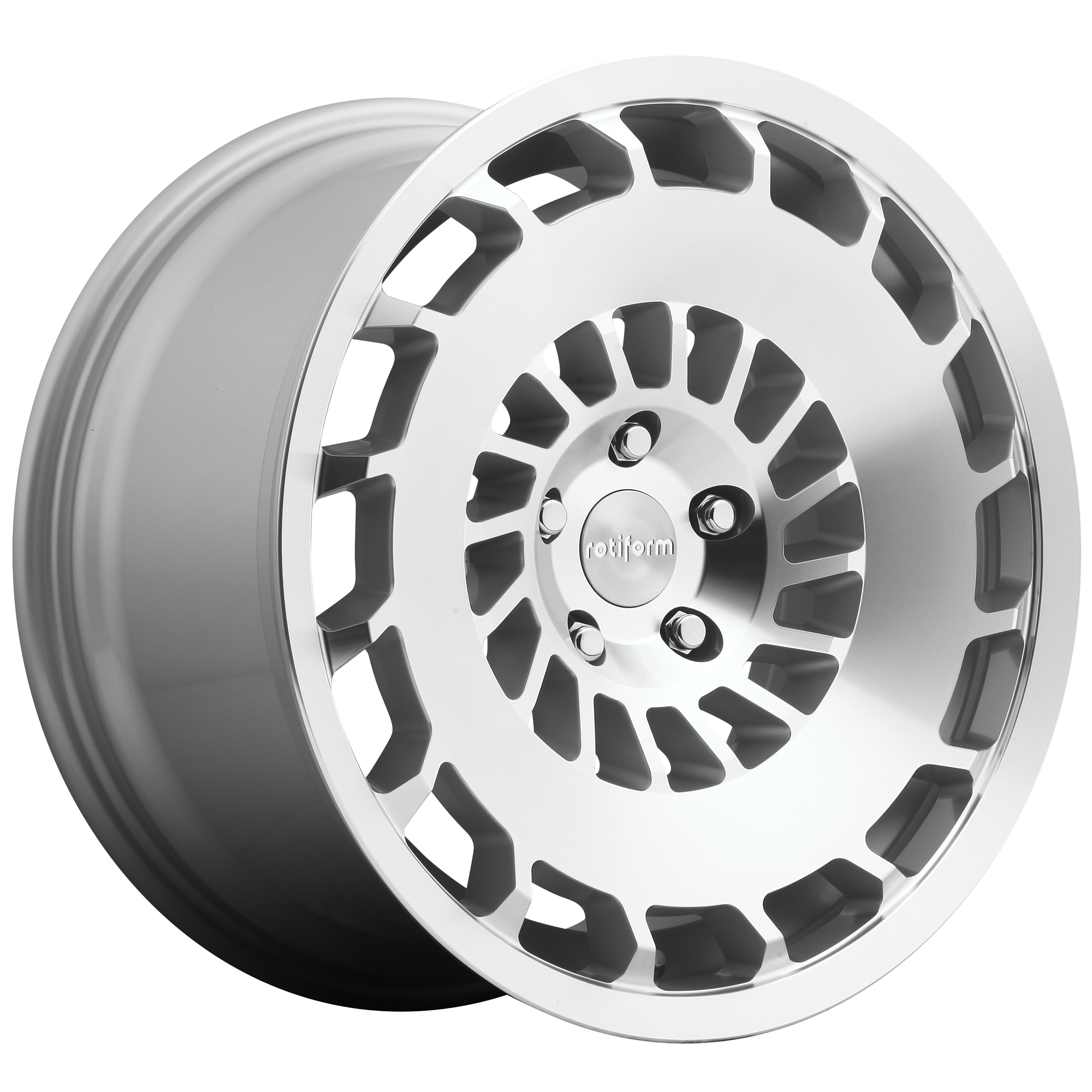 Rotiform R135 CCV – 19X8.5 – 5X112 – 45 mm – GLOSS SILVER MACHINED