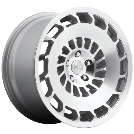 Rotiform R135 CCV – 19X8.5 – 5X112 – 45 mm – GLOSS SILVER MACHINED