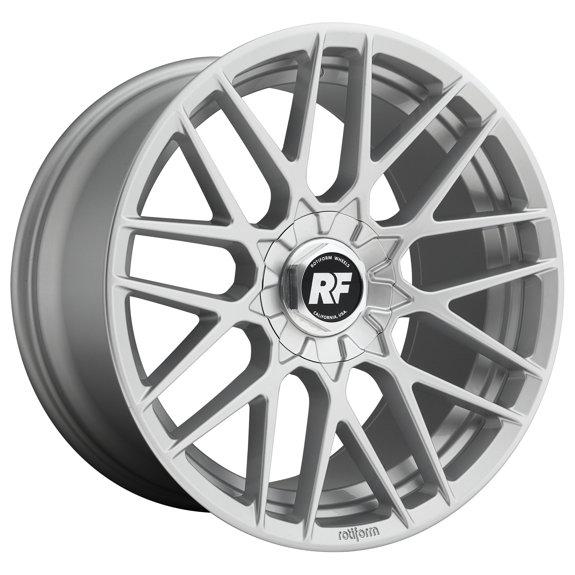Rotiform R140 RSE – 17X9 – BLANK – 30 mm – GLOSS SILVER