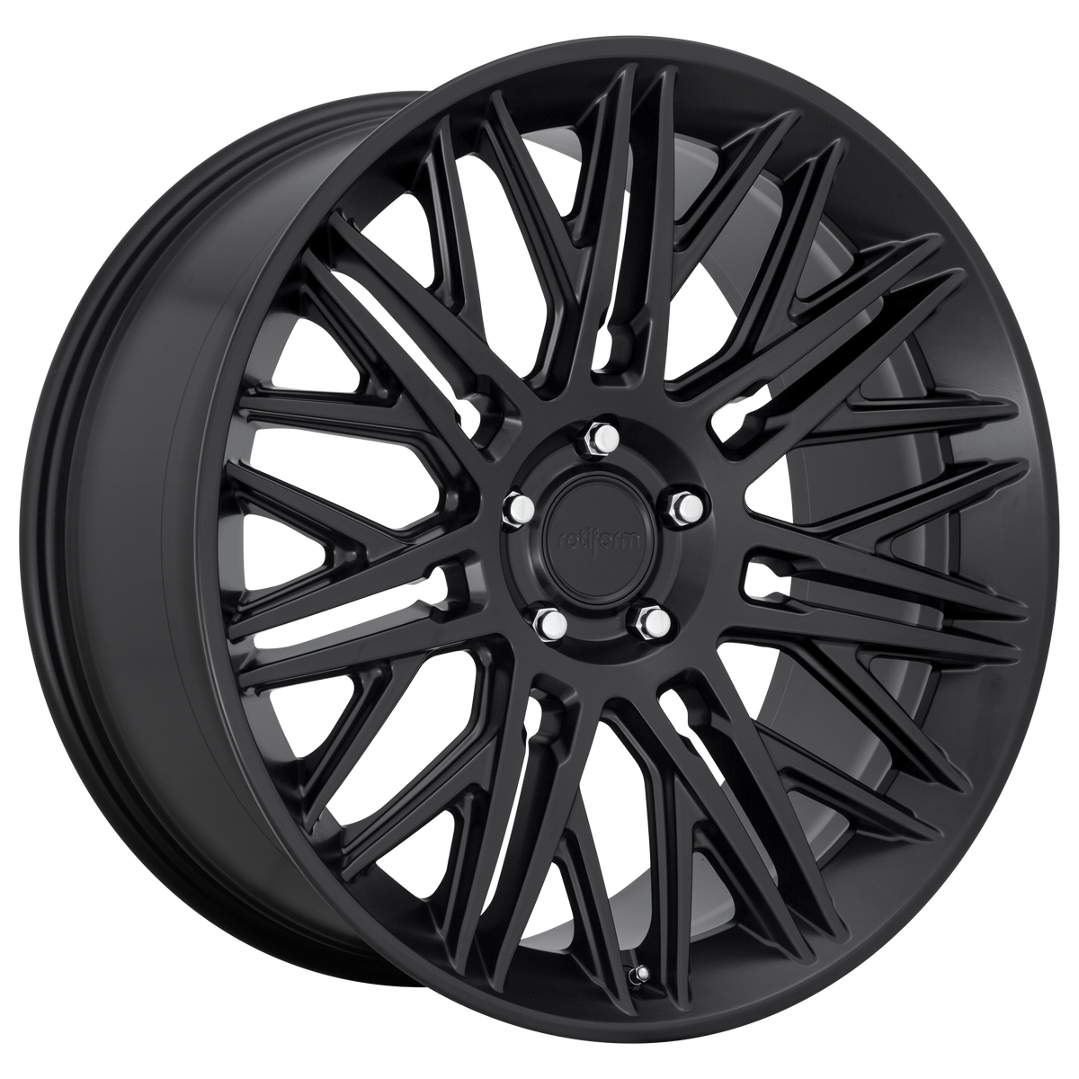 Rotiform R164 JDR – 22X10 – 5X112 – 20 mm – MATTE BLACK
