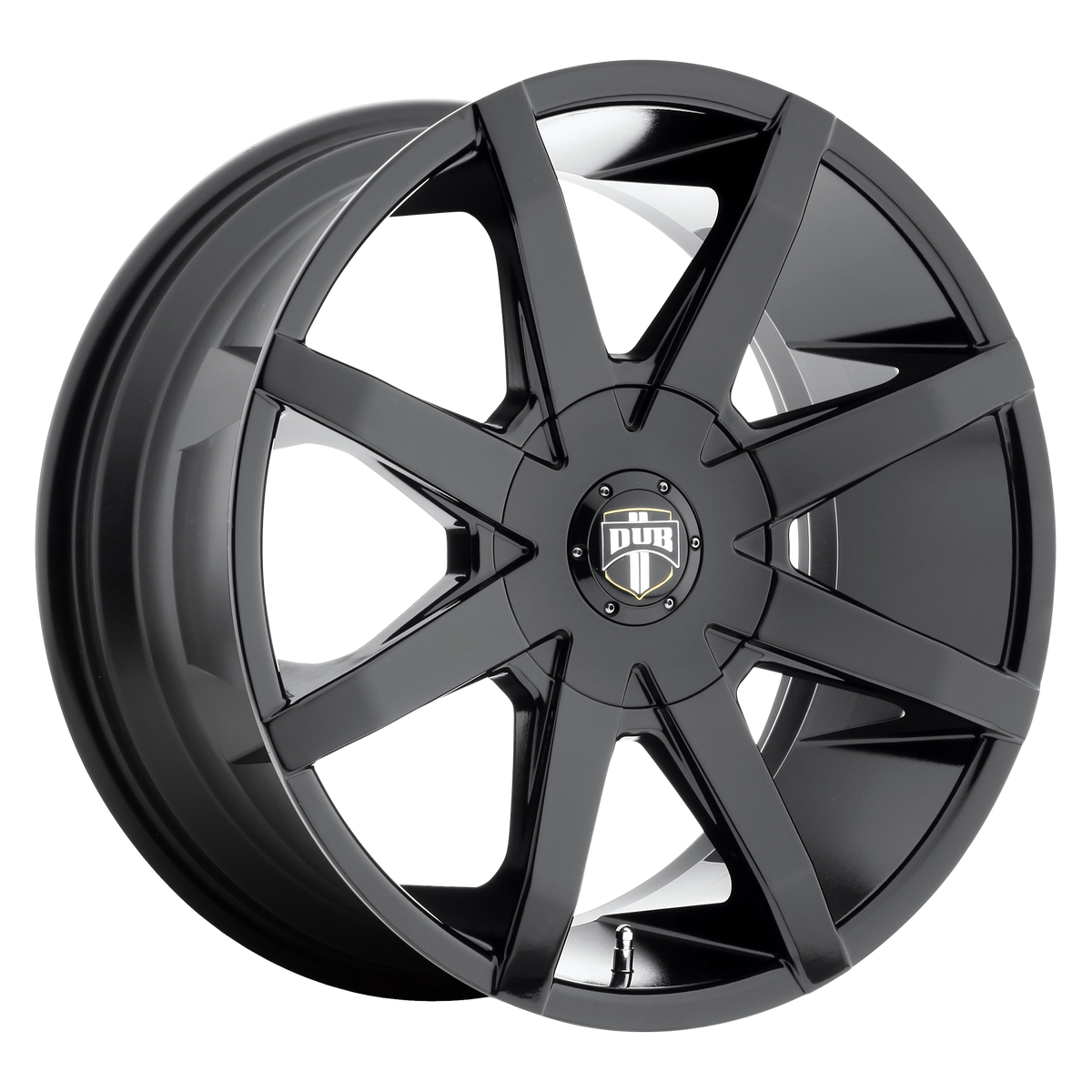 DUB 1PC S110 PUSH – 20X8.5 – BLANK – 10 mm – GLOSS BLACK