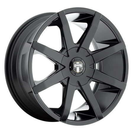 DUB 1PC S110 PUSH – 22X9.5 – 5X112/5X127 – 32 mm – GLOSS BLACK