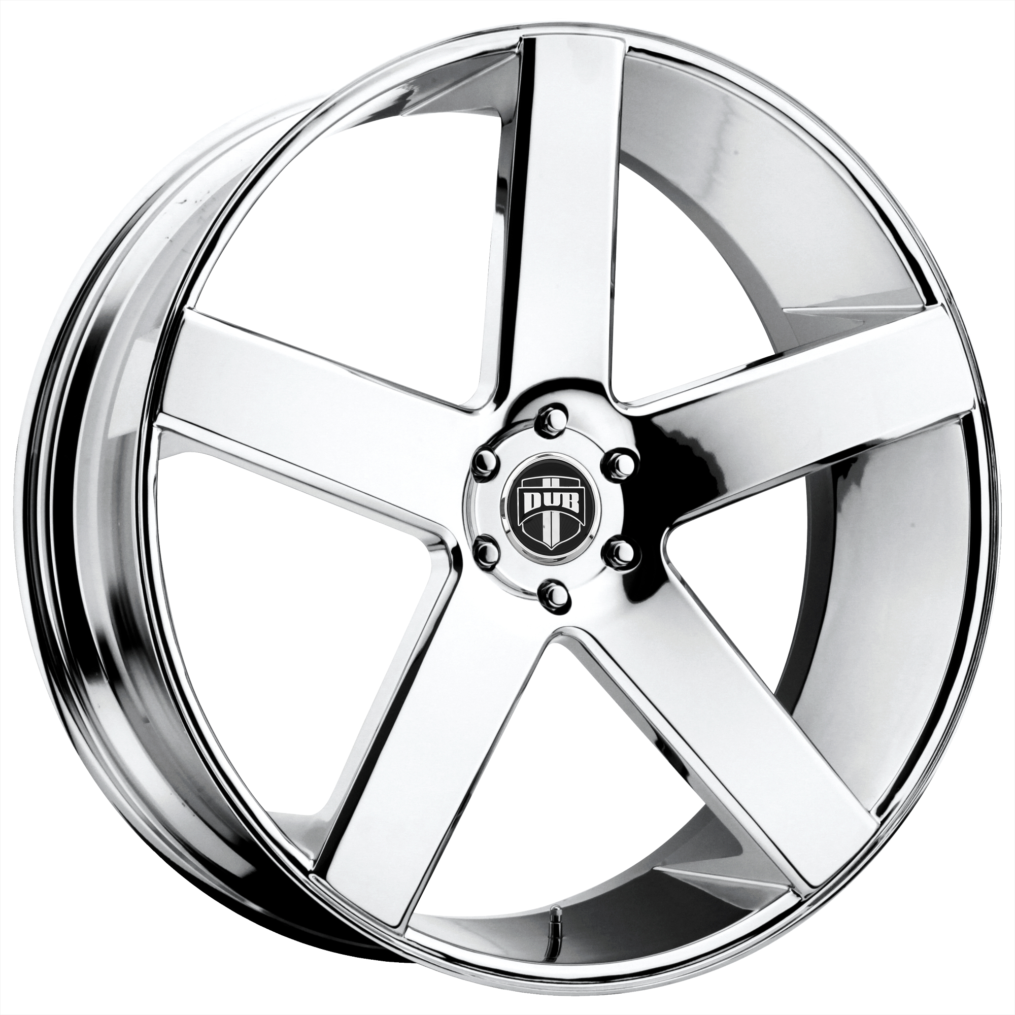 DUB 1PC S115 BALLER – 22X9.5 – 6X135 – 31 mm – CHROME PLATED
