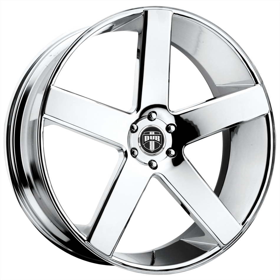 DUB 1PC S115 BALLER – 22X9.5 – 5X115 – 13 mm – CHROME