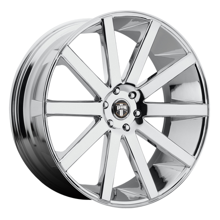 DUB 1PC S120 SHOT CALLA – 22X9.5 – 6X139.7 – 20 mm – CHROME PLATED