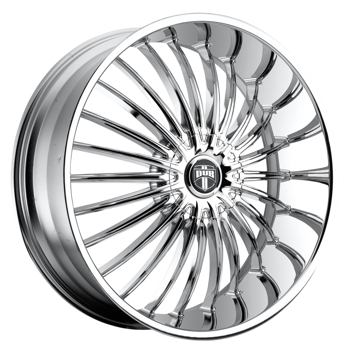 DUB 1PC R140 RSE – 24X9.5 – BLANK – 10 mm – CHROME