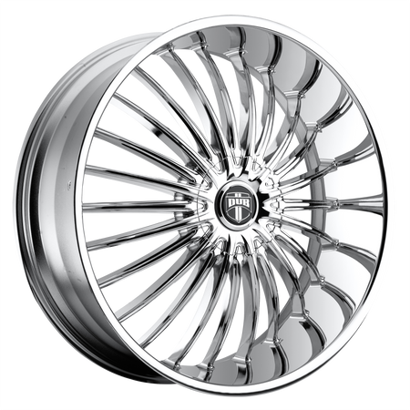 DUB 1PC R140 RSE – 24X9.5 – BLANK – 10 mm – CHROME