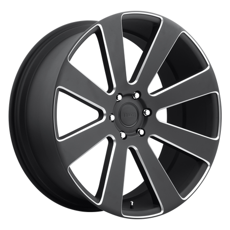 DUB 1PC S187 8-BALL – 22X9.5 – 6X135 – 30 mm – MATTE BLACK MILLED