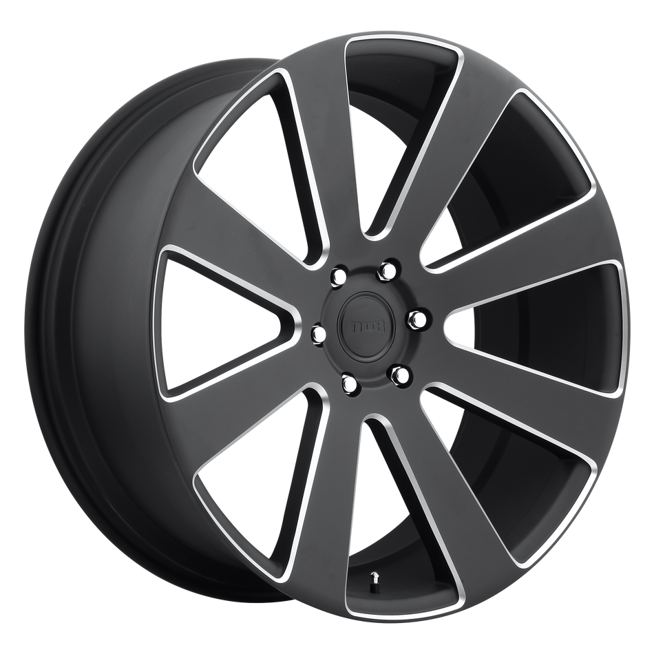 DUB 1PC S187 8-BALL – 22X9.5 – 6X135 – 30 mm – MATTE BLACK MILLED
