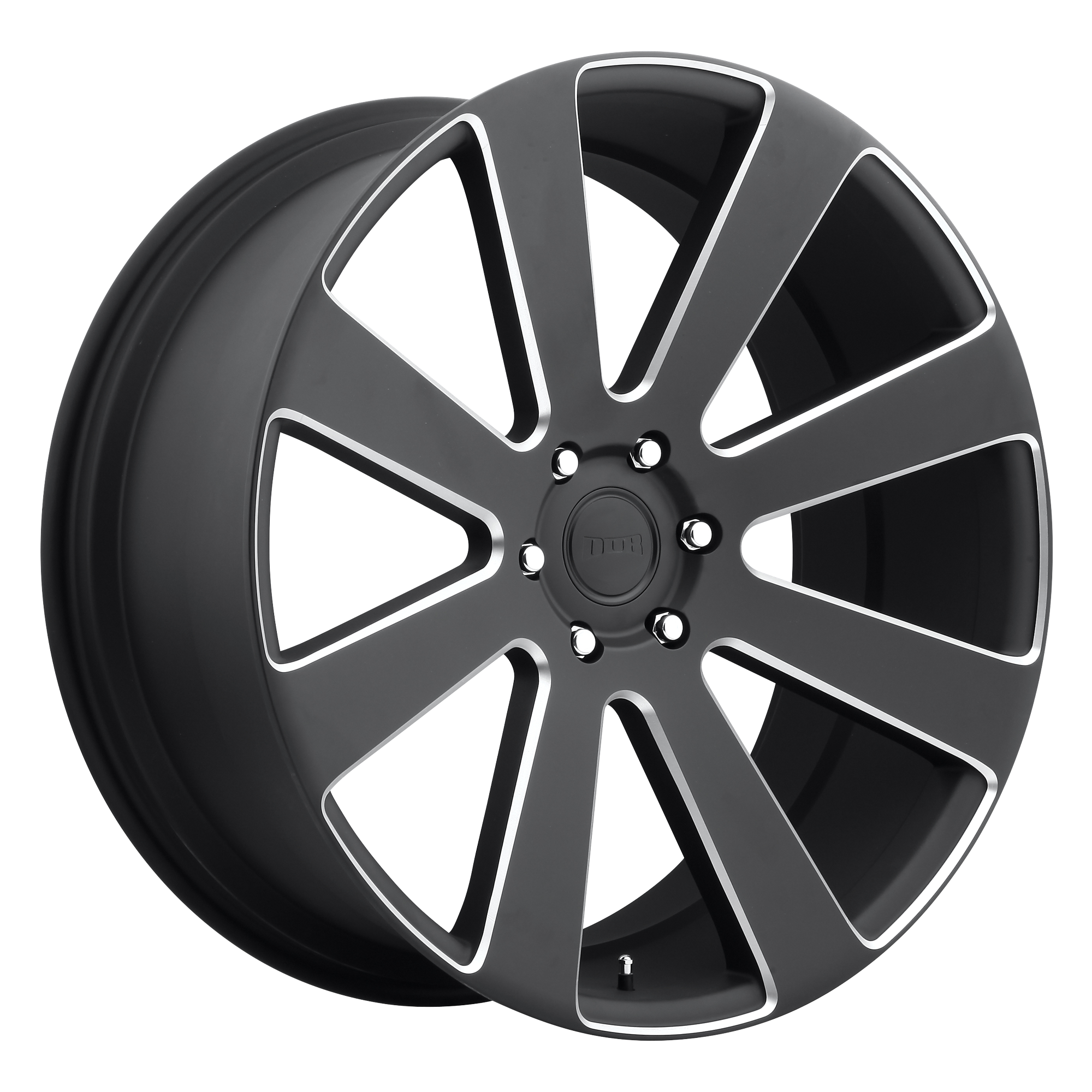 DUB 1PC S187 8-BALL – 22X9.5 – 6X139.7 – 20 mm – MATTE BLACK MILLED