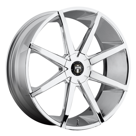 DUB 1PC S201 PUSH – 22X9.5 – 6X135/6X139.7 – 25 mm – CHROME PLATED