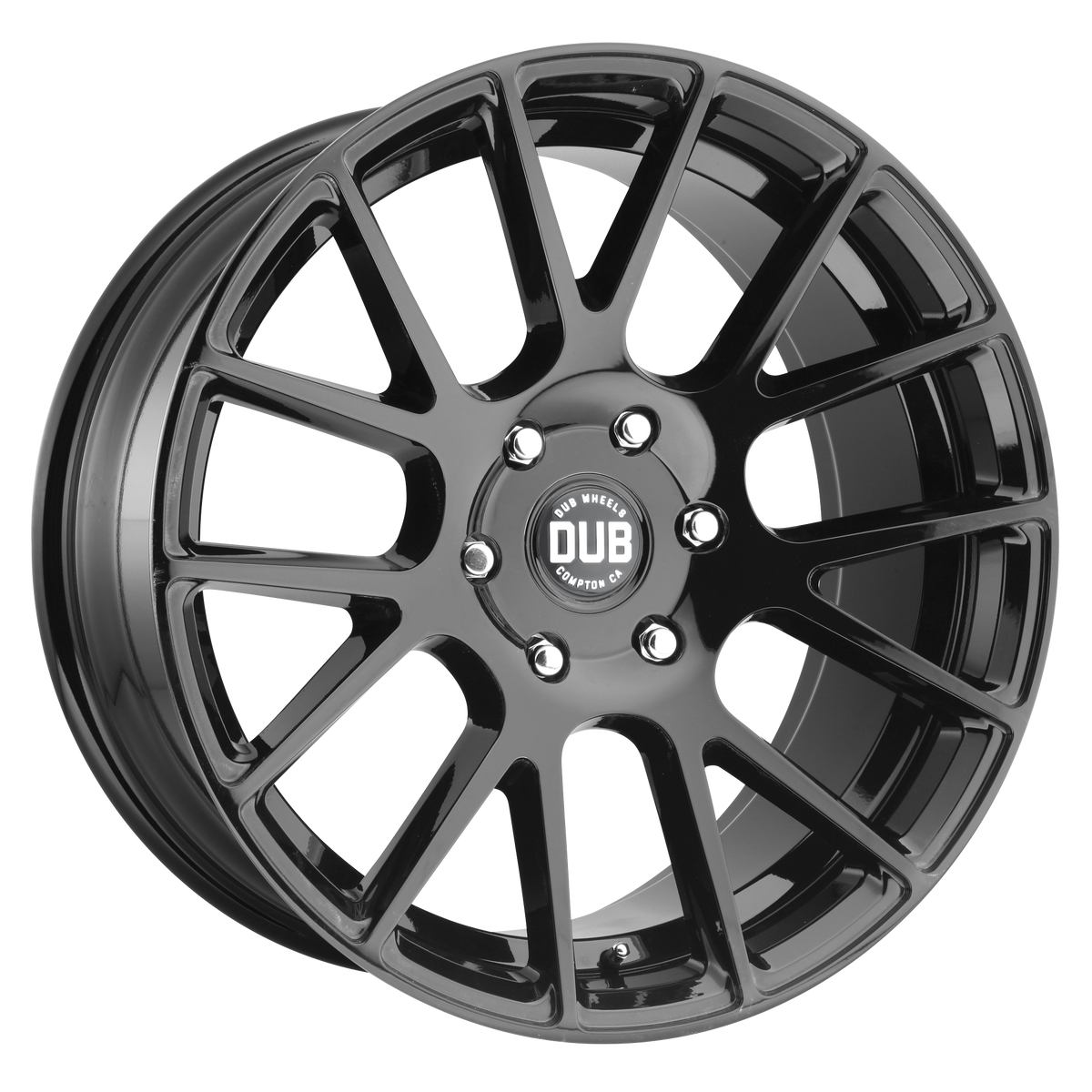 DUB 1PC S205 LUXE – 22X9.5 – 6X139.7 – 20 mm – GLOSS BLACK