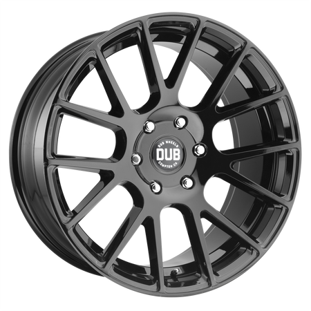 DUB 1PC S205 LUXE – 22X9.5 – 6X139.7 – 20 mm – GLOSS BLACK