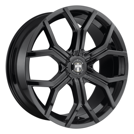 DUB 1PC S208 ROYALTY – 22X9.5 – 6X135/6X139.7 – 30 mm – GLOSS BLACK