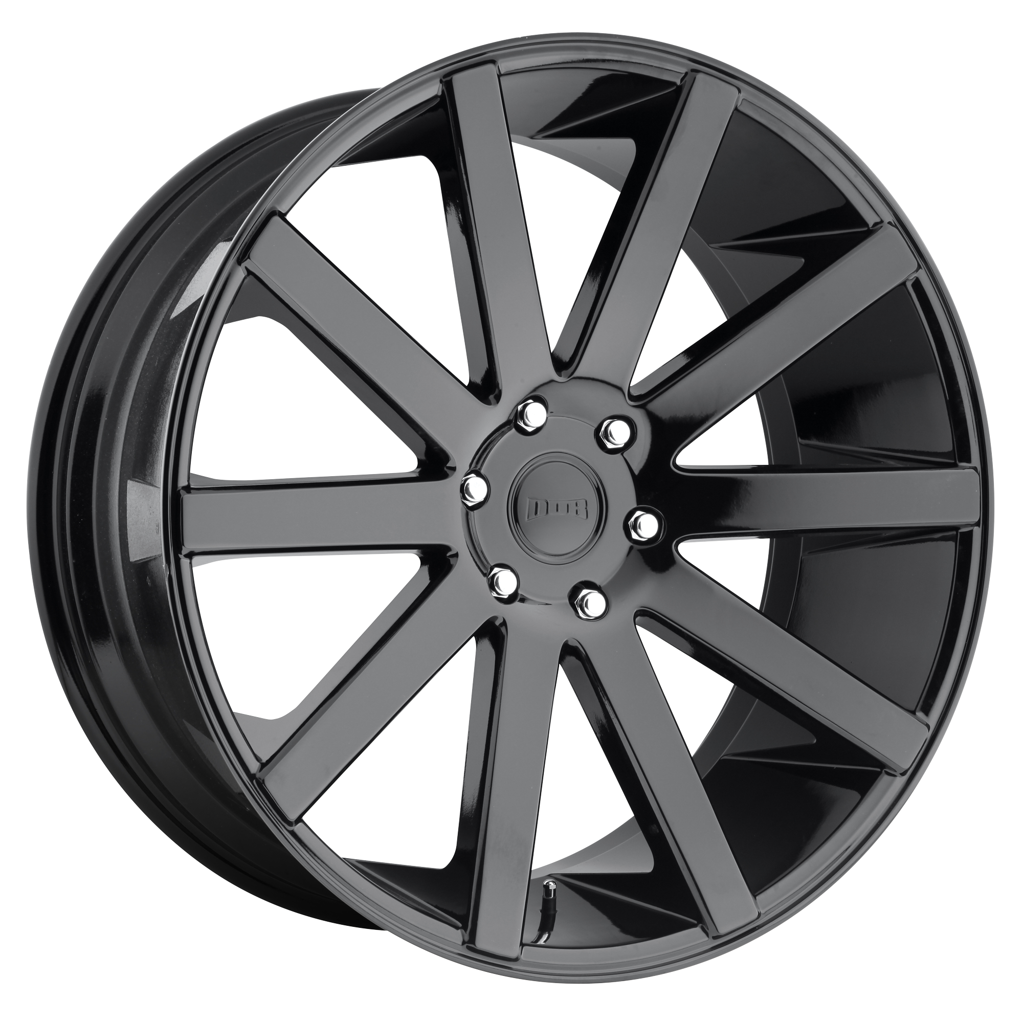 DUB 1PC S219 SHOT CALLA – 24X10 – 6X139.7 – 20 mm – GLOSS BLACK