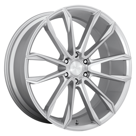 DUB 1PC S248 CLOUT – 24X10 – 6X139.7 – 30 mm – GLOSS SILVER BRUSHED