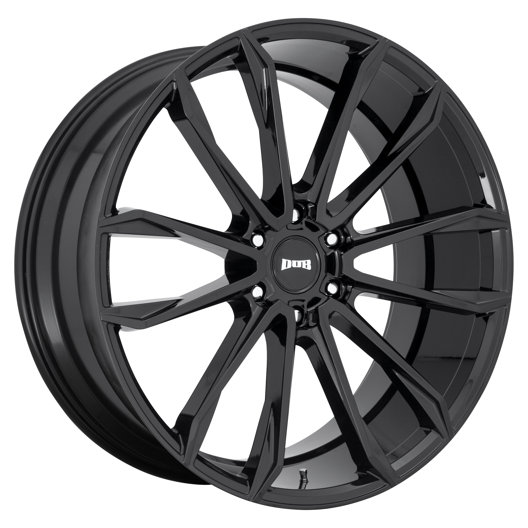 DUB 1PC S253 CLOUT – 24X10 – 6X139.7 – 30 mm – GLOSS BLACK