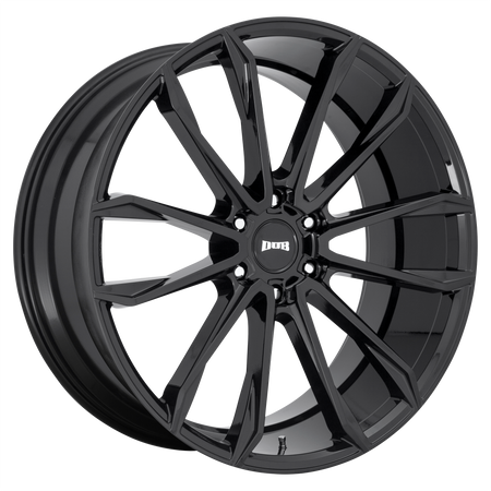 DUB 1PC S253 CLOUT – 24X10 – 6X139.7 – 30 mm – GLOSS BLACK