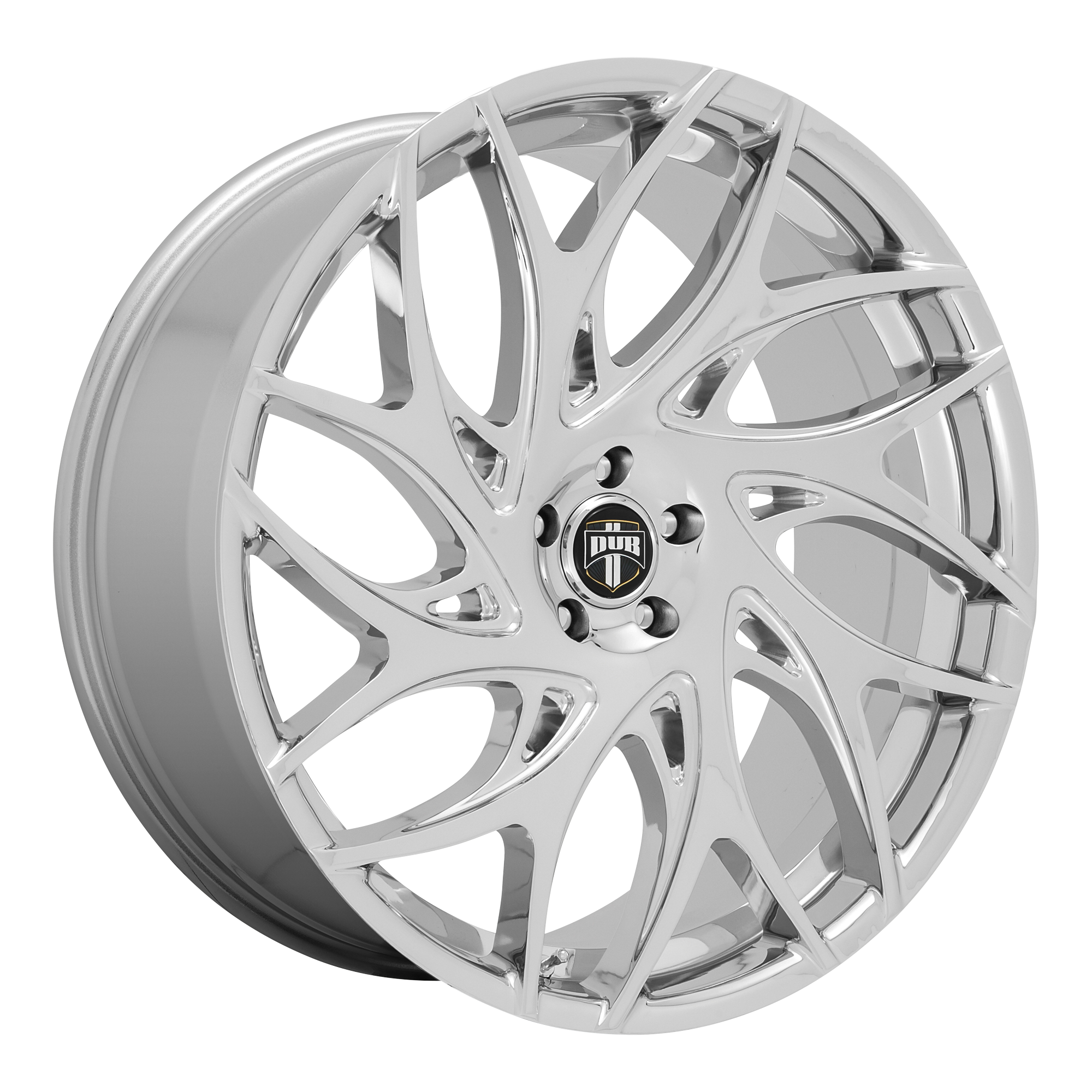 DUB 1PC S258 G.O.A.T. – 24X10 – 5X115 – 15 mm – CHROME