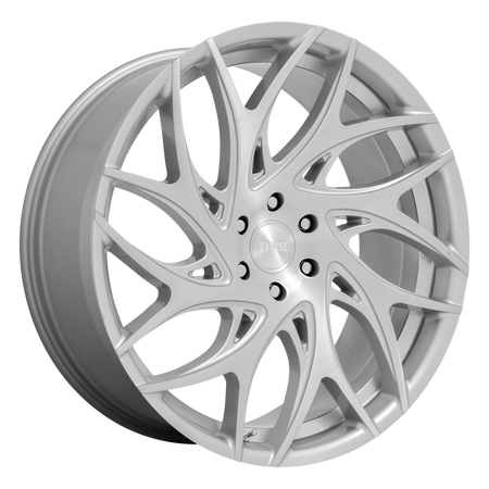 DUB 1PC S261 G.O.A.T. – 24X10 – 5X127 – 10 mm – SILVER BRUSHED FACE