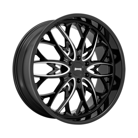 DUB 1PC S263 OG – 22X9.5 – 6X135 – 30 mm – GLOSS BLACK MILLED