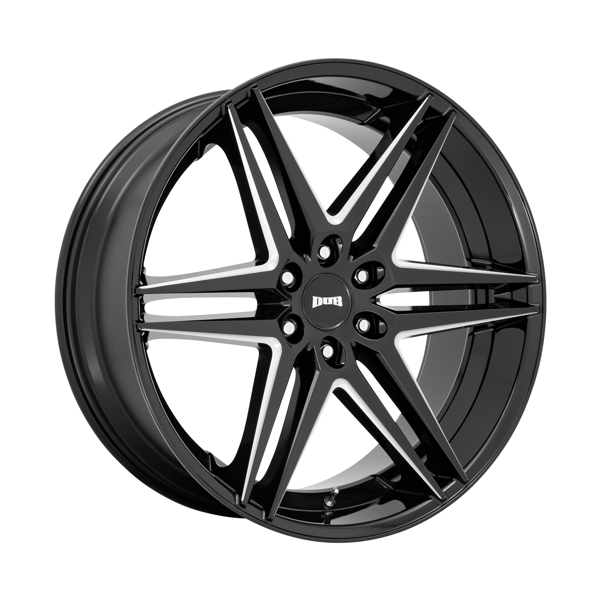 DUB 1PC S267 DIRTY DOG – 26X10 – 6X139.7 – 25 mm – GLOSSY BLACK MILLED