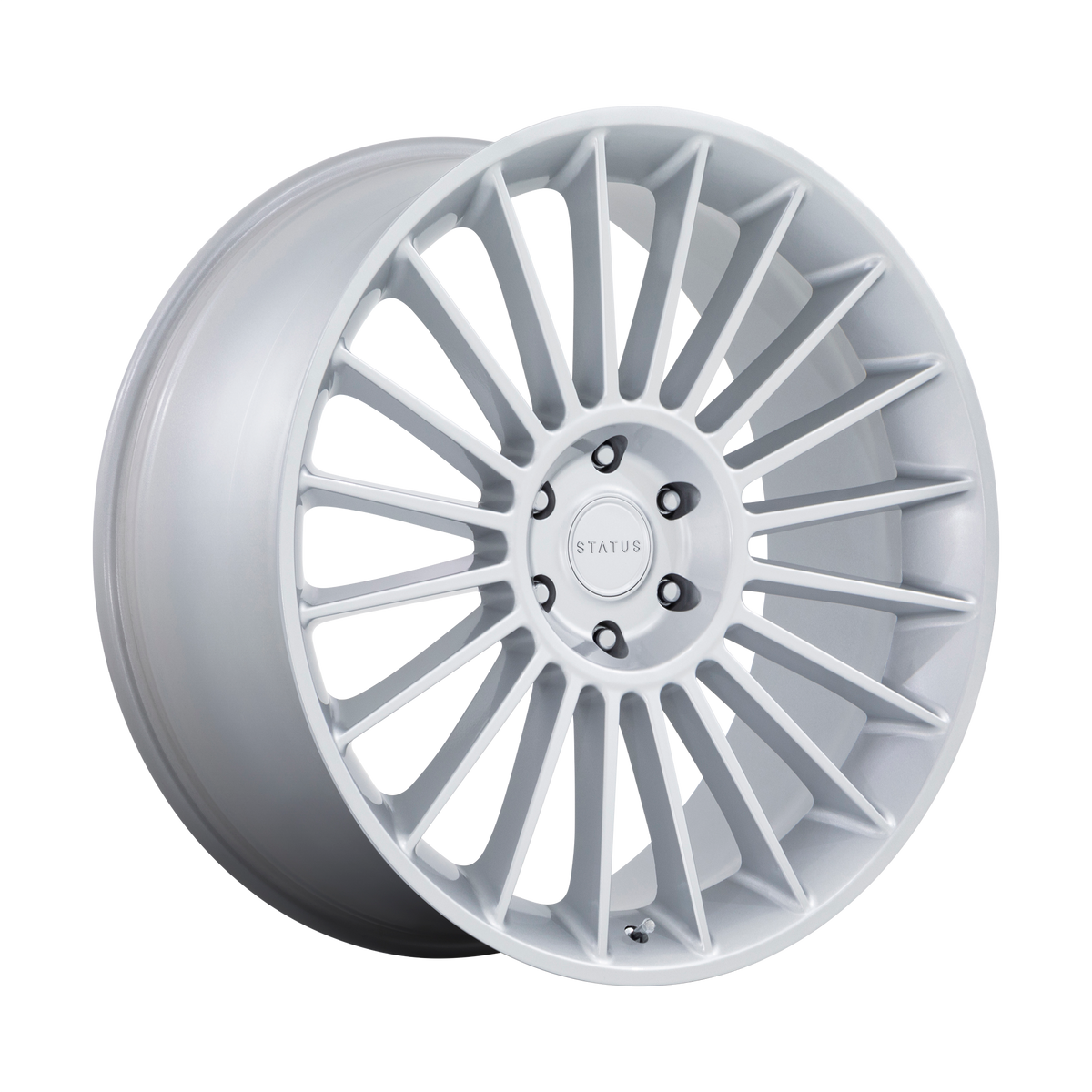 Status VENTI – 24X10 – 5X130 – 35 mm – GLOSS SILVER