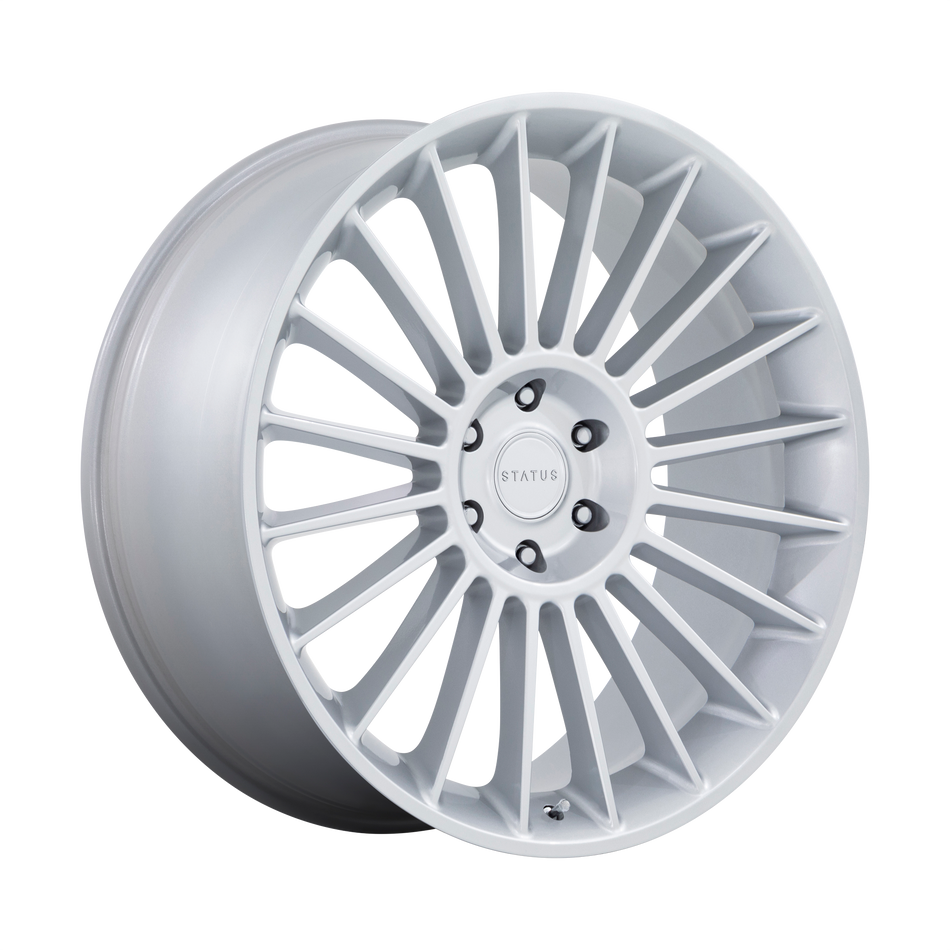 Status VENTI – 24X10 – 5X130 – 35 mm – GLOSS SILVER