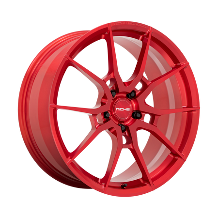 Niche 1PC T113 KANAN – 20X9.5 – 5X120 – 45 mm – BRUSHED CANDY RED