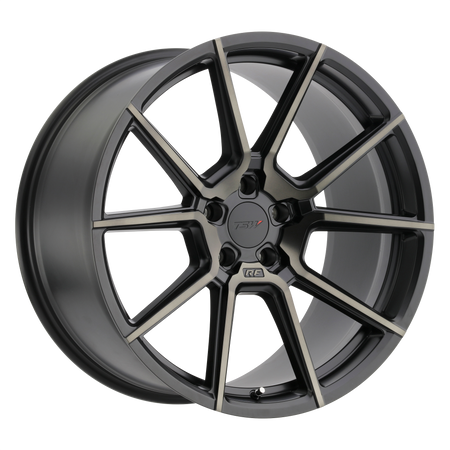 TSW CHRONO – 21X10.5 – 5X120 – 35 mm – MATTE BLACK W/ MACH DARK FACE