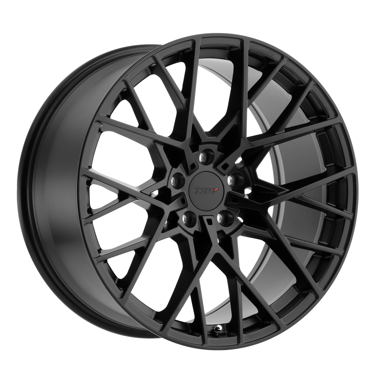 TSW SEBRING – 20X8.5 – 5X114.3 – 30 mm – MATTE BLACK