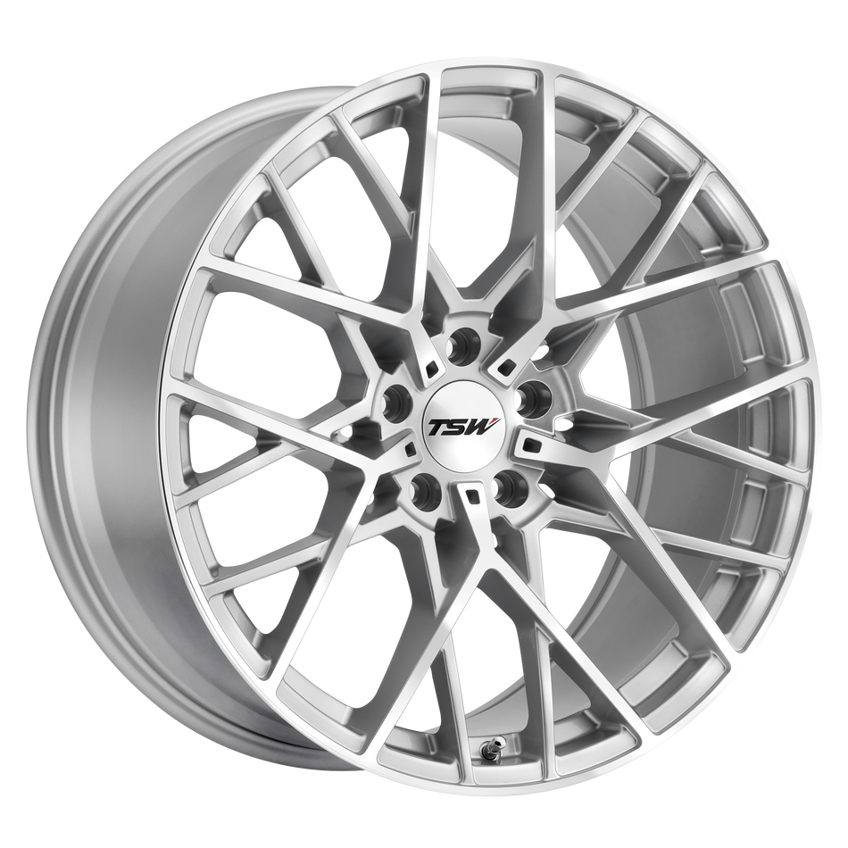 TSW SEBRING – 20X10 – 5X114.3 – 40 mm – SILVER W/  MIRROR CUT FACE