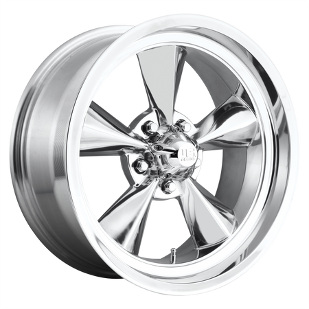 US Mag 1PC U108 STANDARD – 15X8 – 5X120.65 – 1 mm – HIGH LUSTER POLISHED