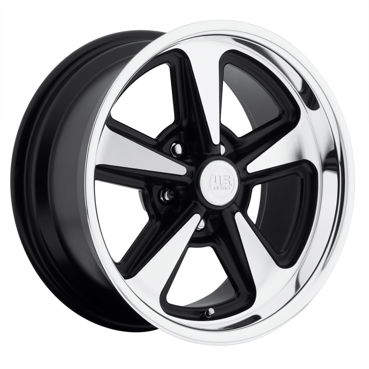US Mag 1PC U109 BANDIT – 18X9 – 5X114.3 – 8 mm – MATTE BLACK MACHINED