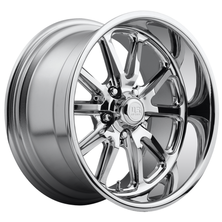 US Mag 1PC U110 RAMBLER – 20X8 – 5X127 – 1 mm – CHROME PLATED