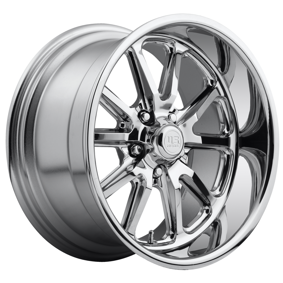 US Mag 1PC U110 RAMBLER – 18X8 – 5X114.3 – 1 mm – CHROME PLATED